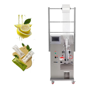 Machine d'emballage automatique de liquides en acier inoxydable de qualité alimentaire pour lait, huile de palme et eau, capacité 100-500g, pour jus - Product Image 1