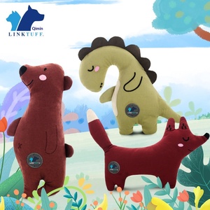 Jouet en peluche pour chien, résistant aux morsures, avec son, série naturelle Teddy Puppy pour soulager l'ennui et les poussées dentaires - Product Image 3