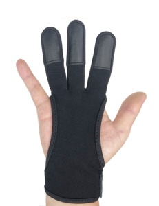 Gants de tir à l'arc ArcheryMax, gants de protection à <span class=keywords><strong>3</strong></span> doigts pour tir à l'arc recurve et traditionnel - Product Image 2
