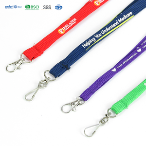 Cost-Effective Polyester ID Card Holder Lanyard with Silk Screen Printing Washable Lightweight & Customizable ODM Private Label