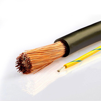 Cable de Construcción THW con Estructura Trenzada, Temperatura de Trabajo 75°C, Cable Eléctrico de Uso General, 600V, Retardante de Llama VW-1