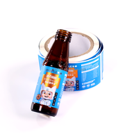 Autocollant en PVC brillant anti-contrefaçon étiquettes alimentaires pour les fruits produire du vin produits agricoles fabriqués en PET/PP emballage en vinyle plastique