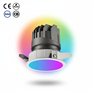 <span class=keywords><strong>Spot</strong></span> encastré <span class=keywords><strong>LED</strong></span> intelligent <span class=keywords><strong>RGB</strong></span>, contrôle WiFi Tuya, étanche IP54, pour <span class=keywords><strong>salle</strong></span> <span class=keywords><strong>de</strong></span> <span class=keywords><strong>bain</strong></span>, maison, bureau - Product Image 1