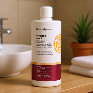 Gel Corporal Probiótico Atópico Thader Pharma 500 ml para Piel Atópica, Calmante y con Acción Anti-Picazón - Product Image 3