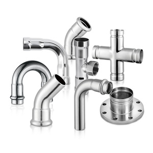 Raccords de tuyauterie en acier inoxydable 304 316L DN65-DN300 pour systèmes d'eau, de gaz, de chauffage et de protection incendie - Product Image 2