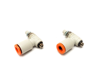 Asv220f-u10/32-07 Pengontrol Kecepatan Knalpot Sambungan Siku Pipa 1/4" Isi 2 Buah Baru, Asli, Tersedia, dengan Garansi Satu Tahun