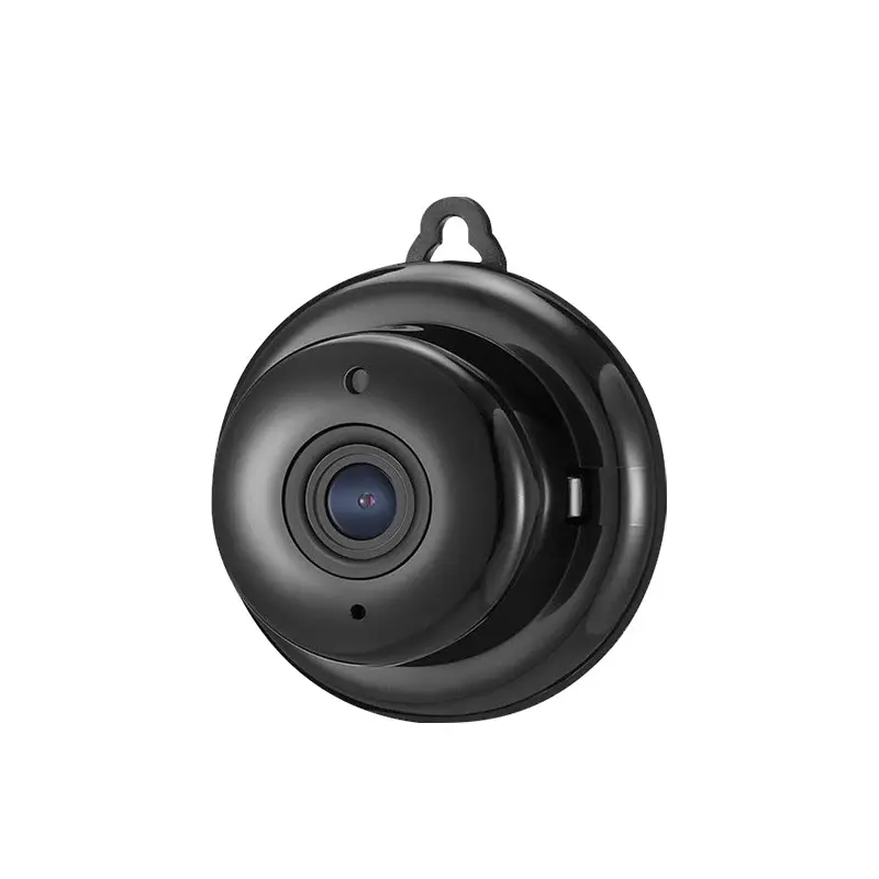 كاميرا واي فاي صغيرة للاستخدام المنزلي, كاميرا واي فاي صغيرة للاستخدام المنزلي V380 ، مزودة بكاميرا عالية الدقة للرؤية الليلية بالأشعة تحت الحمراء ، كاميرا صغيرة تدعم P2P ثنائية الاتجاه
