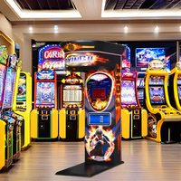 Machine de jeu d'arcade de boxe électronique 220V à monnayeur, en métal et plastique, personnalisable multilingue (japonais, anglais)