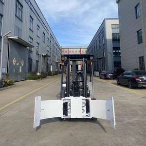 KAD 1,5 Ton 2 Ton 3 ton 6M 7m altura de elevación Carretilla elevadora eléctrica de <span class=keywords><strong>4</strong></span> ruedas con accesorio de abrazadera de rollo de papel - Product Image 4