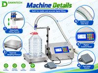 Machine de remplissage automatique de liquides pour vin, eau, boissons, détergent, savon à vaisselle, nettoyant WC, huile comestible et engrais liquide