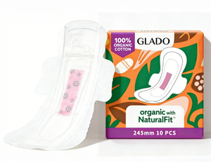 Serviettes hygiéniques en coton biologique naturel, haute absorption, respirantes, pour le jour et la nuit, pour l'hygiène féminine, vente en gros - Product Image 1