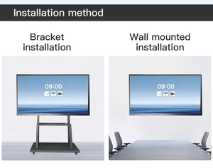 กระดานไวท์บอร์ดแบบโต้ตอบ20จุดสำหรับการเรียนการสอนแบบสัมผัสทั้งหมดในหนึ่งชิ้นขนาด55นิ้ว - Product Image 4