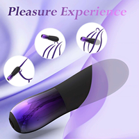 Mini Lippenstift-Vibrator USB Aufladbar Starker Weiblicher Massage-Stimulator für Flirtspaß
