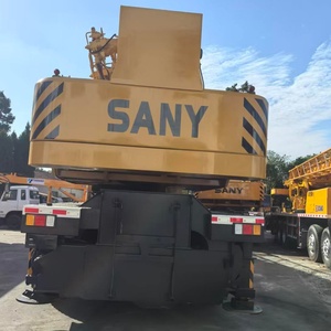 Grue mobile hydraulique Sany STC800 d'occasion pour projet de levage de bâtiments - Product Image 3