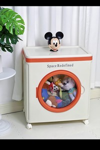 Boîte de rangement pliable à ouverture frontale classique pour le rangement à domicile - Product Image 6