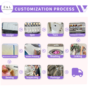 Gilet in Maglia Fatto <span class=keywords><strong>a</strong></span> <span class=keywords><strong>Mano</strong></span> E&L da <span class=keywords><strong>Donna</strong></span>, Stile Casual Vintage, Moda Color Block, Maglione Lavorato <span class=keywords><strong>a</strong></span> Maglia - Product Image 5