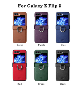 Sang trọng vòng trường hợp đối với <span class=keywords><strong>Galaxy</strong></span> <span class=keywords><strong>Z</strong></span> lật 5 da trường hợp đầy đủ Bảo vệ điện thoại bìa cho sumsang <span class=keywords><strong>Galaxy</strong></span> <span class=keywords><strong>Z</strong></span> lật 6 - Product Image 5