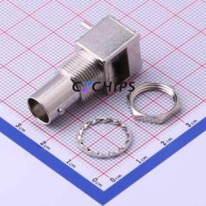 DOSIN-801-0031 RF Coaxial Connector Through hole Component (THT) Connector Board-to-Board 1 3GHz BNC - Product Image 1