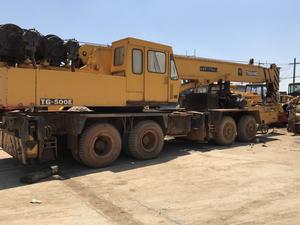 Dijual TADAND <span class=keywords><strong>TG500E</strong></span> 50ton asli merek Jepang pengangkat derek truk bekas - Product Image 2