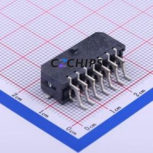 X3025WRS-2x07D-LPSW Wire-to-Board Pin Header SMD,P=3mm,Horizontal Mount Connector 2x7P 3mm Horizontal Mount 14P - Product Image 2