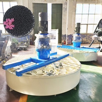 Agitateur-mélangeur à disques pour engrais, machine de broyage en acier inoxydable SUS304 pour ligne de production d'engrais organiques