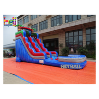 Toboggan aquatique gonflable pour enfants et adultes Piscine à eau Tissu Oxford ou PVC