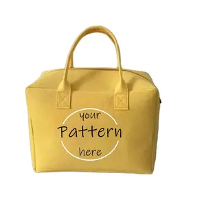 Werbe filz Einkaufstasche für Geschenke heißer Verkauf neue Produkte Filz Stoff Einkaufstasche Filz Tasche mit benutzer definierten Logo neue Handtasche tragbar g
