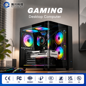 PC de Juego RGB con Logo Personalizado, Bajo MOQ, Intel Core I3-10105F, GTX <span class=keywords><strong>1660</strong></span> <span class=keywords><strong>SUPER</strong></span> 6GB, 16GB RAM, 1TB SSD, de Fábrica OEM - Product Image 1