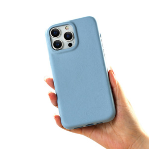 <span class=keywords><strong>Custodia</strong></span> per telefono con struttura in pelle di agnello dal Design elegante per <span class=keywords><strong>iPhone</strong></span> 16 Pro Max 15 Plus 14 13 <span class=keywords><strong>custodia</strong></span> per telefono con Logo personalizzato Skin-Friendly - Product Image 1