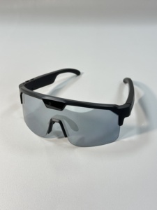 Lunettes IA Q01 Argent Dégradé avec Caméra 8MP, Bluetooth 5.3, Wi-Fi, Assistant Vocal IA, Traduction et Réduction de Bruit Double Micro - Product Image 1