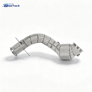 Tuyau de descente turbo haute performance pour Mercedes Benz C300 W205 S205 C205 M274 2.0L Turbo en acier inoxydable 304, tuyau de course à haut débit - Product Image 4