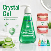 Dentifrice Probiotique Fraîcheur Menthe Personnalisé Pas Cher Usine, Blanchissant Naturel Anti-Tartre pour Dents Sensibles, Usage Domestique
