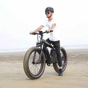 Fatbike électrique D1 <span class=keywords><strong>Pocket</strong></span> <span class=keywords><strong>Bike</strong></span> électrique 48V 500W 750W 10AH 13AH Moto tout-terrain électrique 26 pouces Vélo électrique - Product Image 1