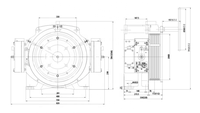 Moteur d'ascenseur sans engrenage XIZI GETM3.0 PRO, économique, de haute qualité, bon prix, machine de traction d'ascenseur