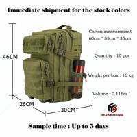 Vente en gros 45L Sac d'assaut extérieur étanche Sac à dos tactique Molle pour l'entraînement des hommes