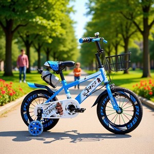 Vélo de montagne pour enfants de 12 pouces avec roues d'apprentissage pour les enfants de 3 à 8 ans - Product Image 1