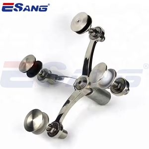 Esang <span class=keywords><strong>Glass</strong></span> nối Bracket phần cứng <span class=keywords><strong>Glass</strong></span> Fitting thép không gỉ <span class=keywords><strong>Glass</strong></span> Curtain Wall Spider hệ thống - Product Image 6