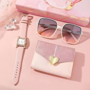 Sets de Regalo de Diseño en PU para Mujer, Venta al por Mayor, Cartera, Gafas de Sol y Reloj, para Bodas y Eventos Especiales - Product Image 3