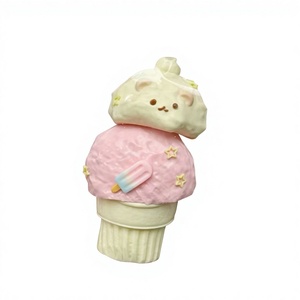 Nuevo Juguete Creativo de Osito de Helado Rosa, de Silicona de Grado Alimenticio, Realista, para Mayores de 14 Años, Regalo para Mejorar el Estado de Ánimo - Product Image 2