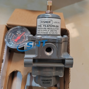 Régulateur de pression d'oxygène Fisherr FS-67CFR-226 à bon prix avec manomètre, filetage NPT, alliage d'aluminium, 125 psi - Product Image 5