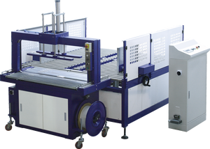 Máquina Fleksográfica Semiautomática para Envolver Cajas de Cartón con Fleje - Product Image 2