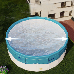Portable PVC Pet Baignoire 2025 <span class=keywords><strong>Direct</strong></span> Fabricant En Plein Air Petite Piscine Pliable Pliable Chien Piscine Nouvel An Cadeau 3pcs - Product Image 1