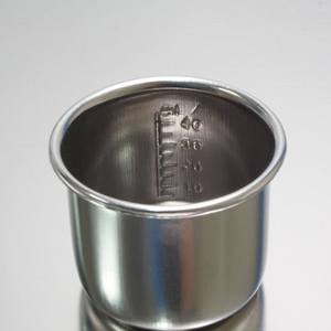 304 paslanmaz çelik ölçüm kupası 40ml tıbbi <span class=keywords><strong>Gallipot</strong></span> - Product Image 5