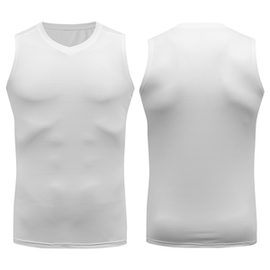 Canotte da Uomo Personalizzabili in Poliestere e Spandex Senza Maniche per Palestra e Allenamento - Product Image 2