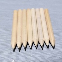 Crayons de golf miniatures hexagonaux en bois naturel LISI de 3,5 pouces, pré-affûtés, à mine noire, en vrac, promotionnels, pour enfants, école, salle de classe, lot pour bébés