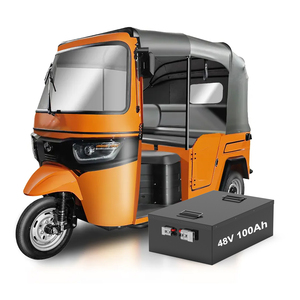 OEM batería <span class=keywords><strong>de</strong></span> litio recargable 48V 60V 72V 25Ah 50Ah 100Ah LifePO4 batería para Camping coche motocicleta triciclo Pedicab Rickshaw - Product Image 3