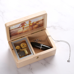 Sky City Goddess <span class=keywords><strong>Confession</strong></span> Boîte à musique en bois Cadeau d'anniversaire pour les filles-Idée cadeau de bijoux musicaux uniques - Product Image 4