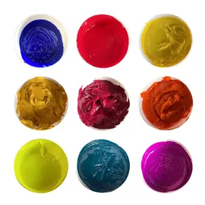 Pigmento di Silicone in pasta di colore universale in resina siliconica Made in China per la colorazione di artigianato tessile per serigrafia di abbigliamento