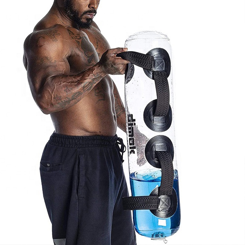 Gym Weight Lifting Training Fitness PVC Aqua Bag Water Dumbbell Power Bag Aquabag