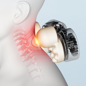 Cuscino per collo a batteria Kingworth rosa a forma di U con massaggio vibrante cuscino per collo - Product Image 5